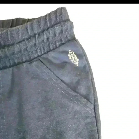Free People Movement Womens Blue Sunny Skinny Mid Rise Sweat Pant Joggers S - Picture 7 of 11